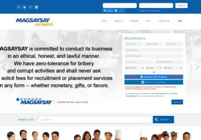 magsaysay careers|Login .